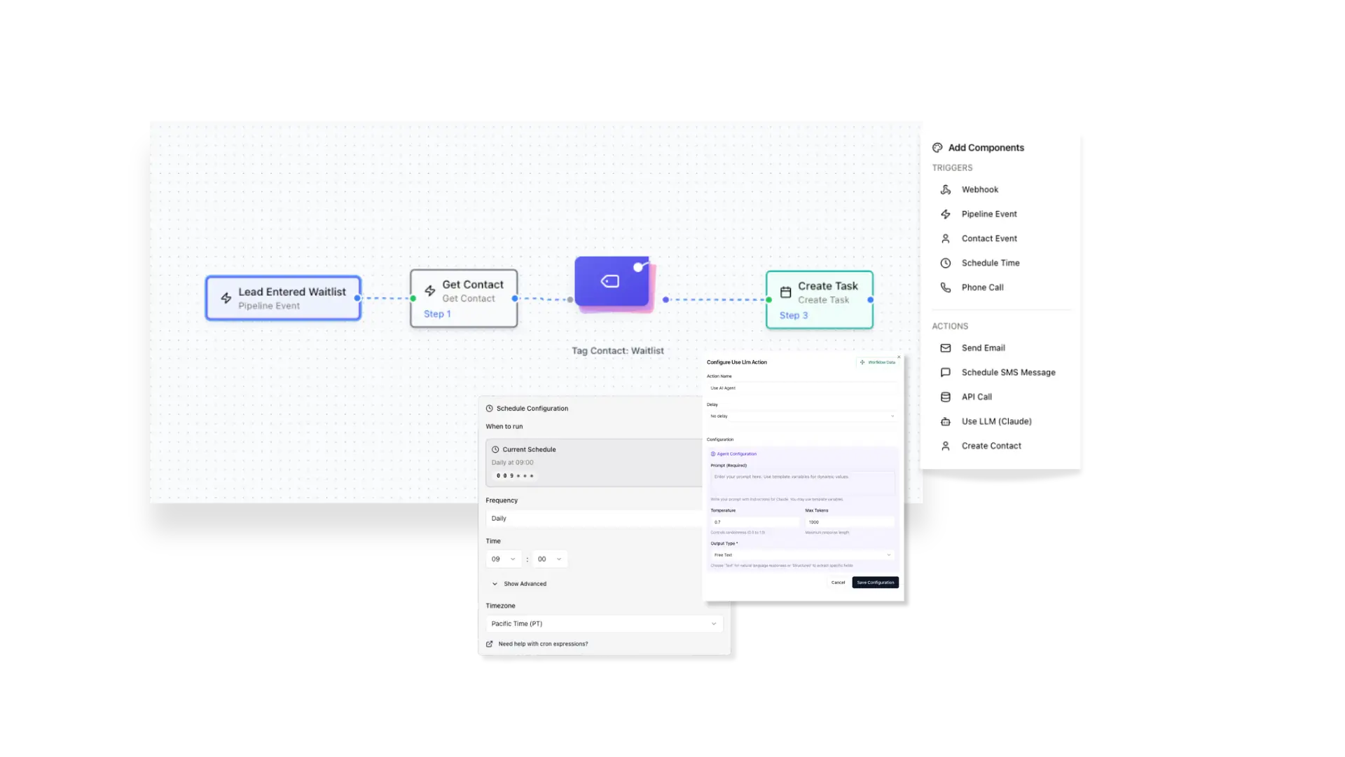 Yobi Workflows - Visual workflow designer with AI suggestions